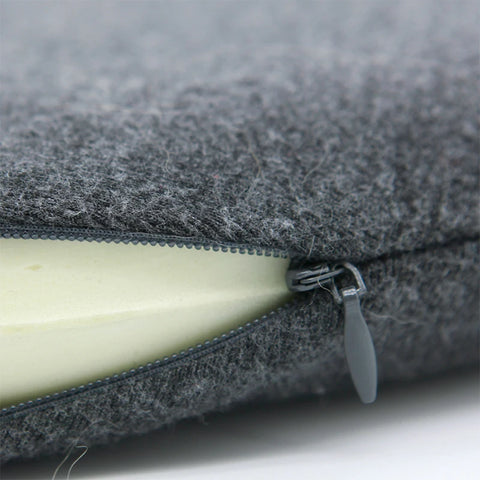 Chair Cushion Seat Cushion Memory Foam Suitable For All Seasons Round Shape Washable Comfortable To Sit On 35Cmx3.5Cm