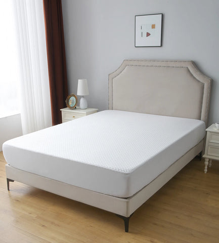 1 pc Cooling Mattress Protector Cover, 400 Thread Count,Breathable & Cool for Hot Sleepers,16" Deep Pocket Queen King Size