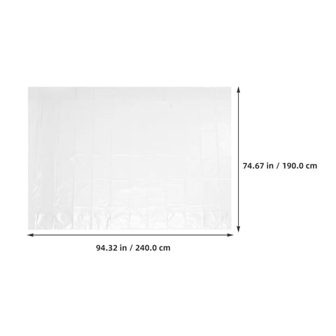 Mattress Cover Heavy Duty Transparent Bed Bag For Moving Storage Thickened Dirt-Proof Protector Clear Plastic Packing