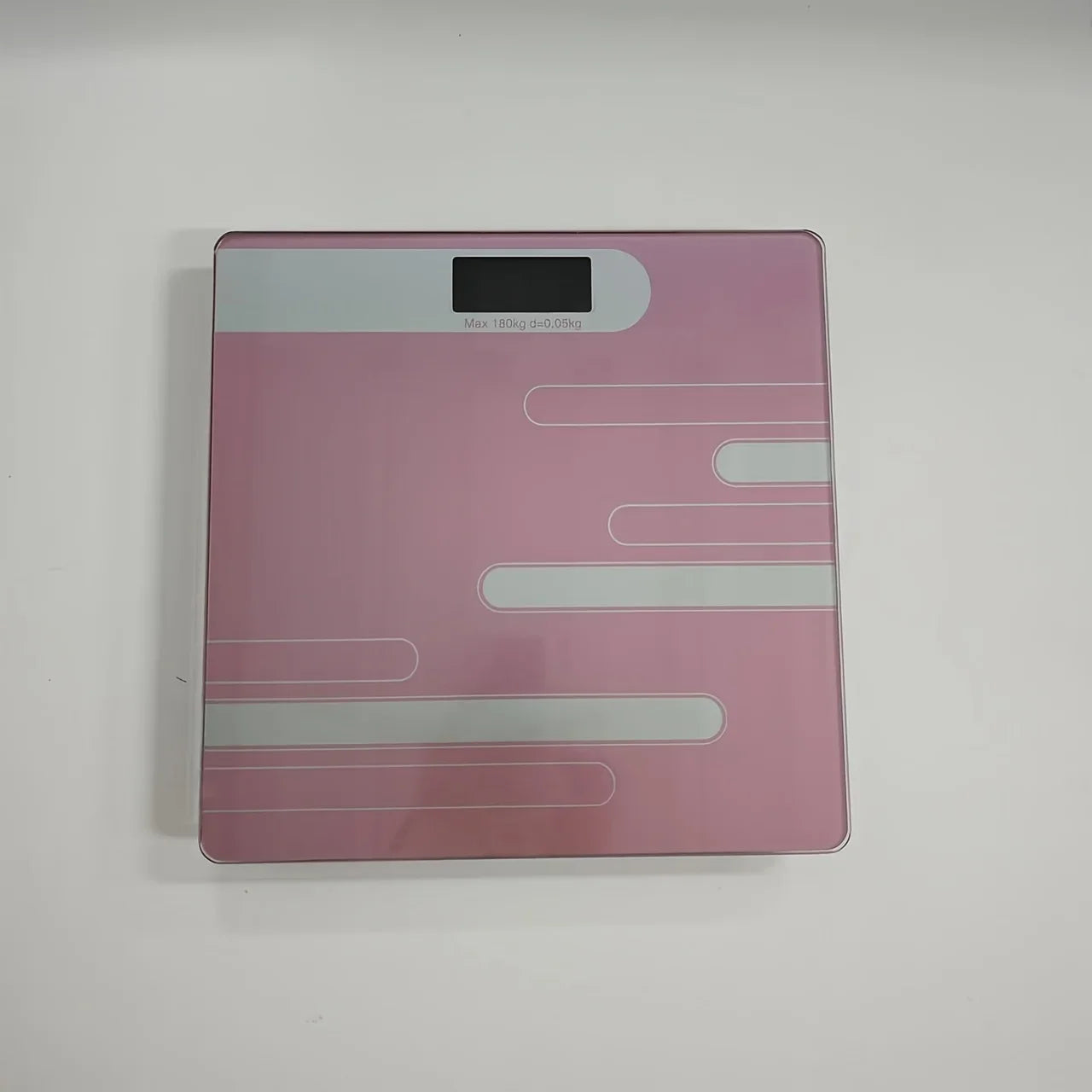 1 Piece Stylish Digital Bathroom Scale with LCD Display High Precision Floor Health Scale Battery Powered for Home Use