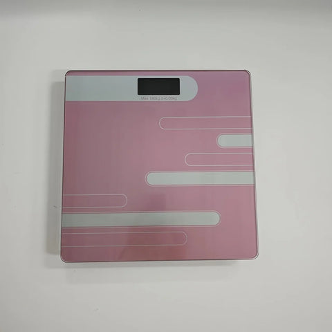 1 Piece Stylish Digital Bathroom Scale with LCD Display High Precision Floor Health Scale Battery Powered for Home Use