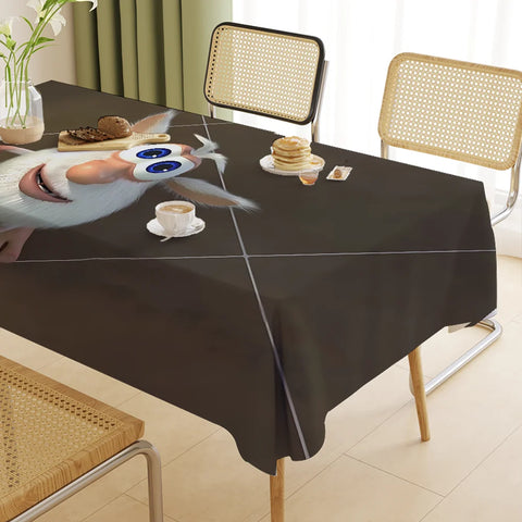 Cartoon B-Booba Funny Table Cloth Tablecloth Kitchen, Wedding, Holiday Table Decoration Tablecloth, Outdoor Picnic Tablecloth