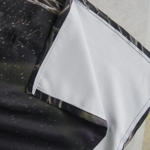 Hello Kitty Sanrio Cartoon Blackout Curtain Polyester  Animated Fashion Printing Suitable for Bedroom Kids Room Decoration