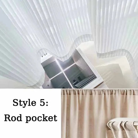 Vertical Blinds White Gauze Sheer Tulle Curtains for Living Dining Room Bedroom Balconies Sunscreens Window Screens Custom Size