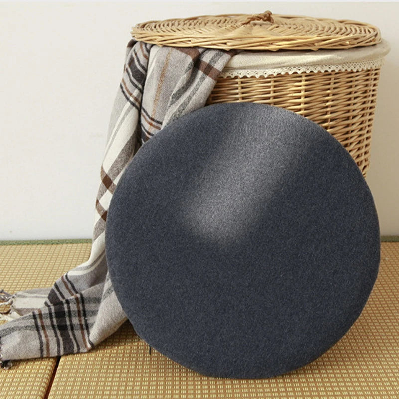 Chair Cushion Seat Cushion Memory Foam Suitable For All Seasons Round Shape Washable Comfortable To Sit On 35Cmx3.5Cm