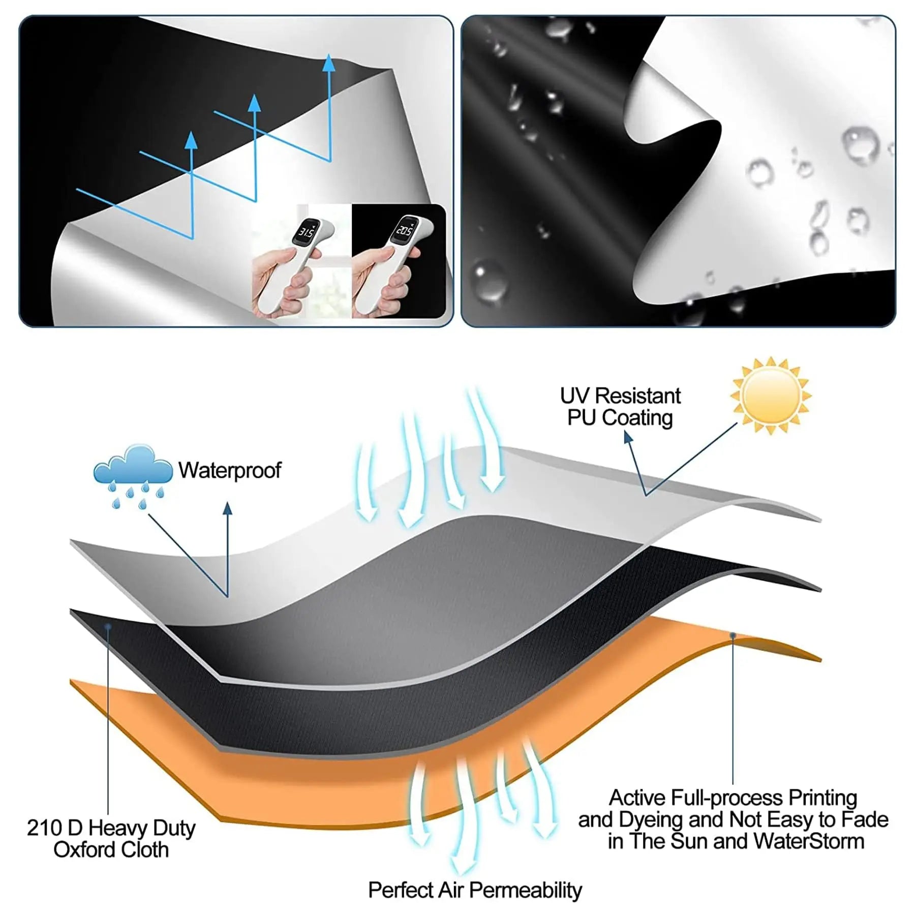 100 Blackout Window Cover Darkest Light Block Black Privacy Film House Home Tint Glass Cloth Curtain Bedroom UV Sunshade Sun