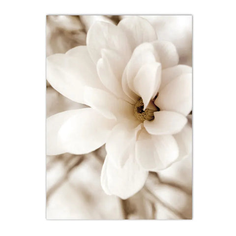 Nordic Beige Dandelion Painting Poster Reed Canvas Art Print Flower Posters Bunny Tail Grass Wall Art Picture Living Room Decor