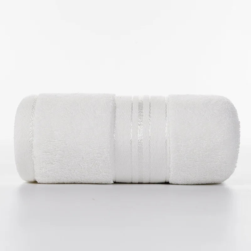 1pc Face Hair Towel 100%Cotton Soft Absorbent Solid Blue Grey Towels Toalla For Kids Adults Home Hotel Bathroom Textile 34*75cm