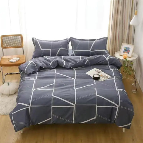 Skin-friendly Flannel Duvet Cover Single Person Bed eet Double Person Student Dormi Four-piece Set Four Seasons Univers...