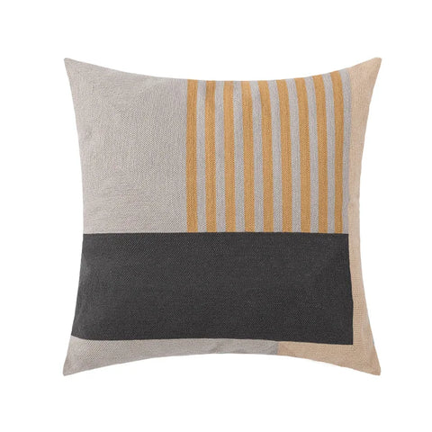 наволочки новог Cushion Cover Daisy Yellow Floral Geometric 45x45/30x50cm Blue Embroidery Soft Cozy Pillow Cover for Living Room