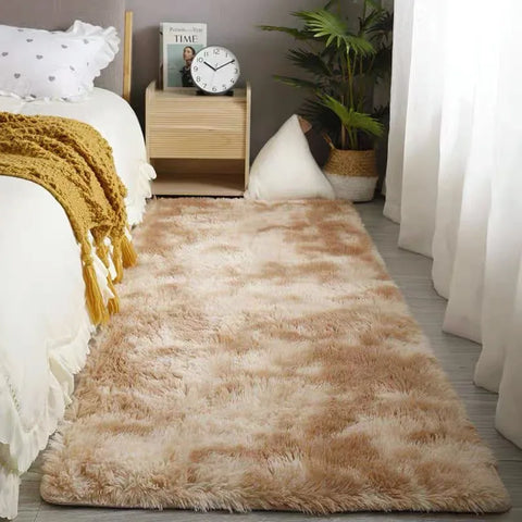 Gray Carpet for Living Room Plush Rug Bed Room Floor Fluffy Mats Anti-slip Home Decor Rugs Soft Velvet Carpets Kids Room Blanket