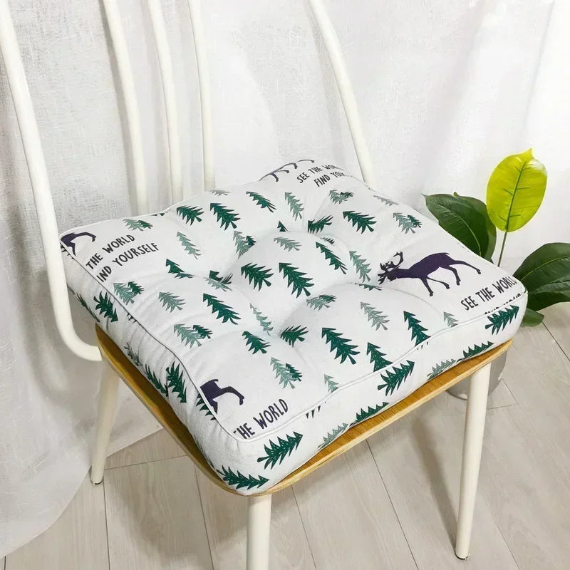 Floor Pillow Soft High Resilience Seat Cushion for Garden Sofa Chair Decor Office Dorm Study Room Chair Pad 부드러운 방석을 두껍게 하다