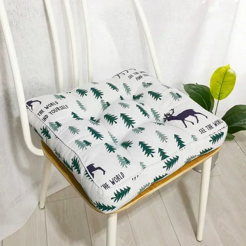 Floor Pillow Soft High Resilience Seat Cushion for Garden Sofa Chair Decor Office Dorm Study Room Chair Pad 부드러운 방석을 두껍게 하다