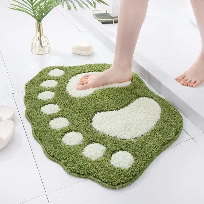 1 Anti Slip Floor Mat, Super Absorbent Ultra-fine Fiber, Soft and Comfortable Bathroom Carpet, Floor Decoration, Household Items