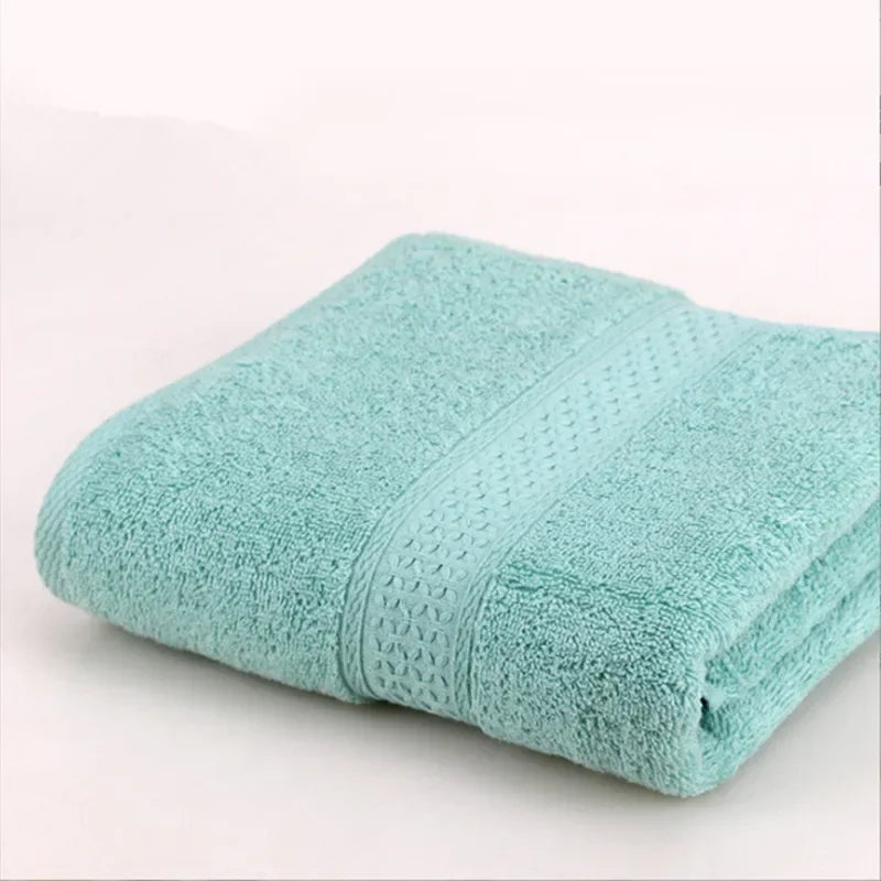 100% cotton face towel absorbent pure hand wash face bath microfiber towel bathroom home hotel adult