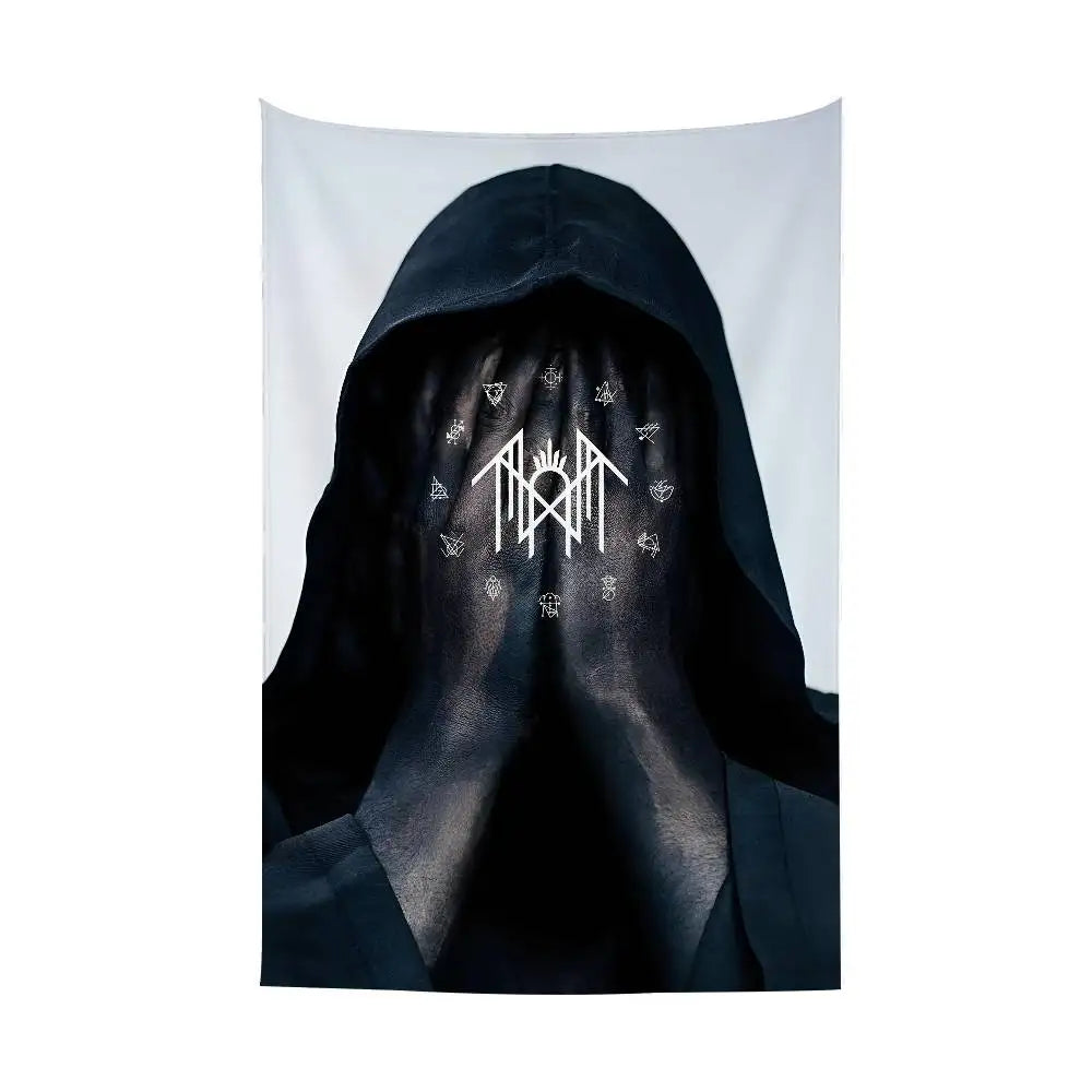 Hot Rock Band S-Sleep Token Tapestry Decorate Wall Tapestry  Textured Minimalist Decor Soft Fabric Home Art