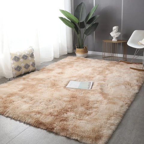 Gray Carpet for Living Room Plush Rug Bed Room Floor Fluffy Mats Anti-slip Home Decor Rugs Soft Velvet Carpets Kids Room Blanket