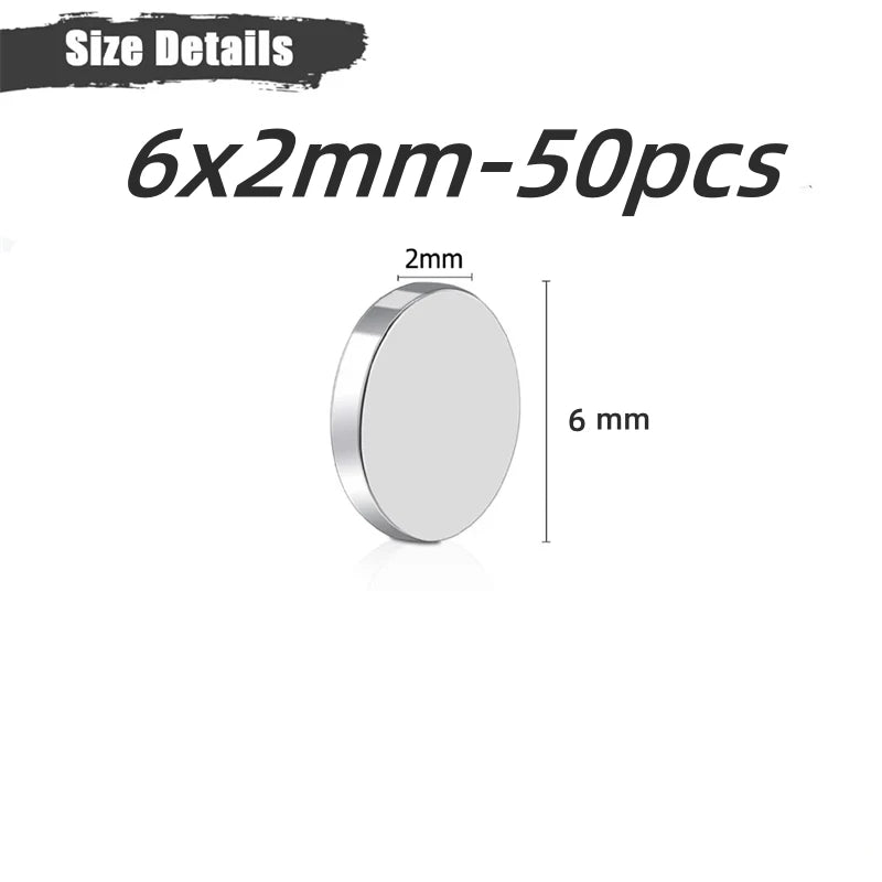 Round magnet Home Decoration Accessories For Fridge, DIY, Projects, Office 6x2 10x2 10x4 15x2 15x4 20x2 20x4