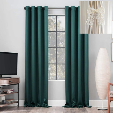 Yellow Blackout Curtains With Black TPU Interlining Thin and Light Drapery Panel for Bedroom Meetingroom Share Room Office