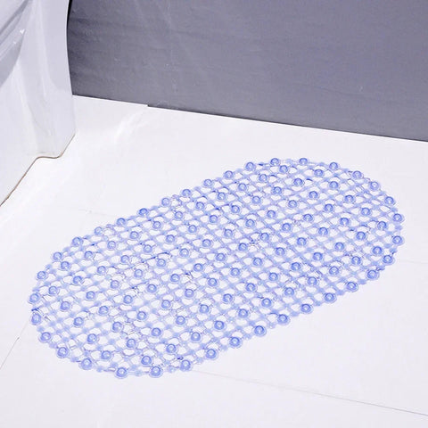 Hot PVC Anti-skid Bath Mats Soft Anti-slip Shower Mat Massage Mat with Suction Cup Non-slip Bathtu Bath Mat Bathroom Accessories