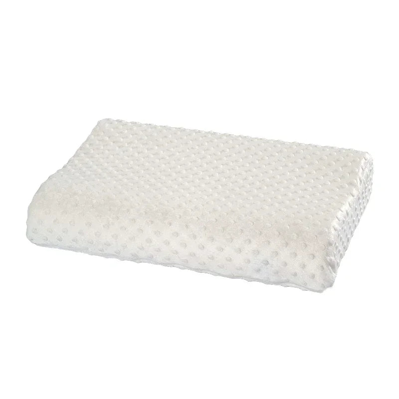 50*30cm Bamboo Fiber Pillow Slow Rebound Health Care Memory Foam Pillow Memory Foam Pillow Orthopedic Pillows Support NeckRelief