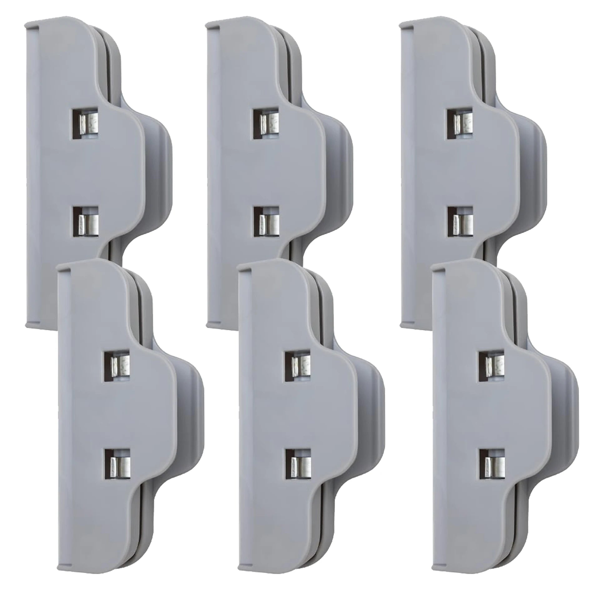 6 Pcs Large Sealing Clamp, Home Kitchen Food Snack Storage Seal Bag Clips, Chip Clips Bag Clips Food Clip