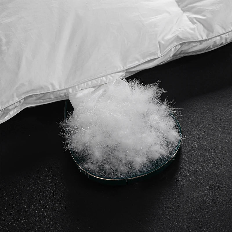 2025 goose down quilts duvets thick California Super King full size comforter up to the standard for the winter provides warmth