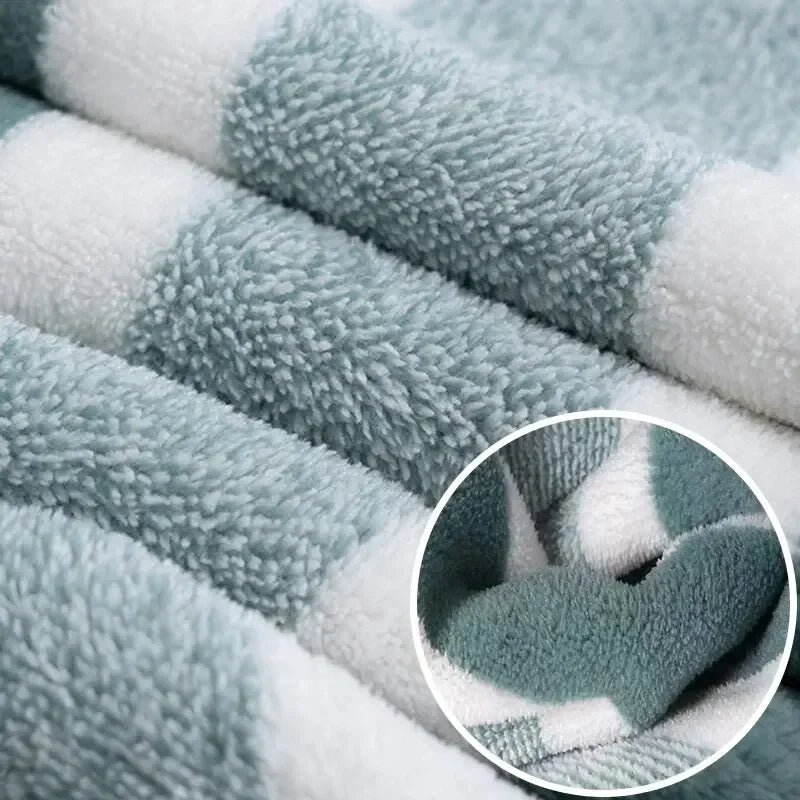 Soft towel Absorbent Striped Pattern Towel Set Soft Hand Towel Bath Towel Quick Drying Absorbent Towels For Bathroom
