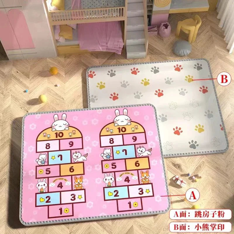 200*180cm Large Size Cartoon Baby Play Mat Xpe Puzzle Children's Mat Baby Climbing Pad Kids Rug Baby Games Mat Toys for Children