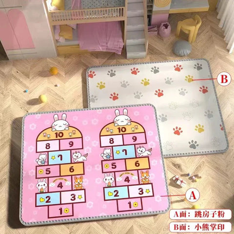 200*180cm Large Size Cartoon Baby Play Mat Xpe Puzzle Children's Mat Baby Climbing Pad Kids Rug Baby Games Mat Toys for Children