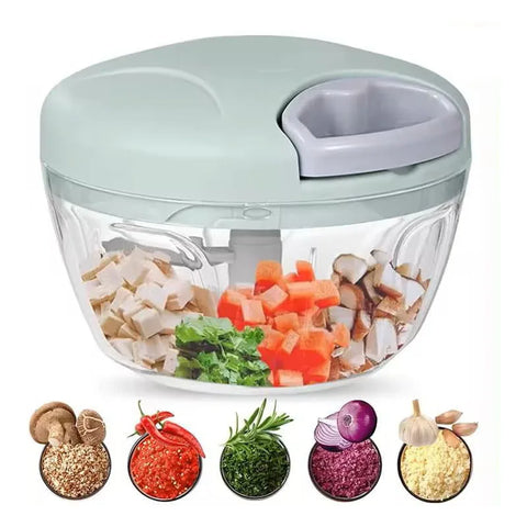 Manual Garlic Chopper Meat Mincer Hand Pull Press Crusher Multifunctional Vegetable Chili Onion Cutter Kitchen Accessories