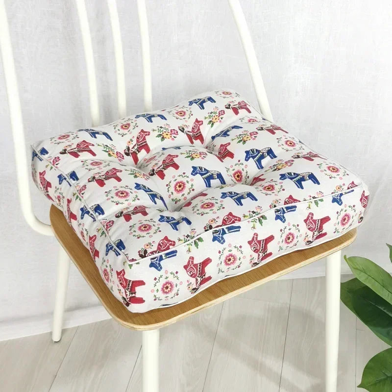 Floor Pillow Soft High Resilience Seat Cushion for Garden Sofa Chair Decor Office Dorm Study Room Chair Pad 부드러운 방석을 두껍게 하다