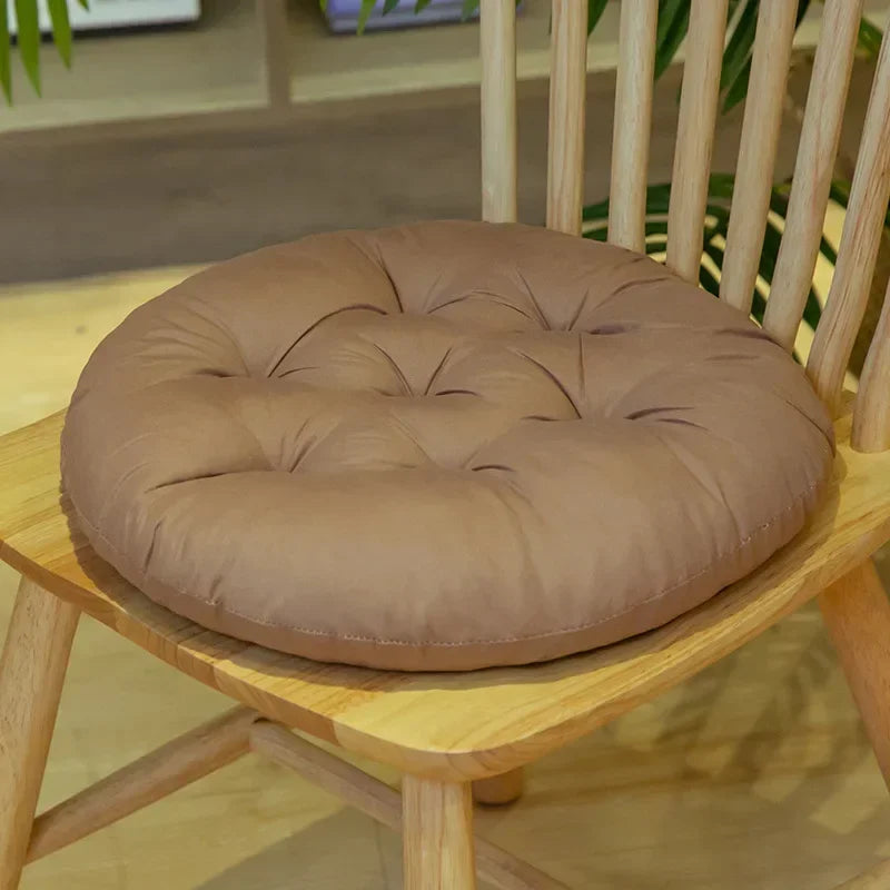 6 Styles Chairs Cushions Solid Color Round Yoga Mat Softness Birthday Gifts 40cm Home Decorations Bedroom Office Supplies