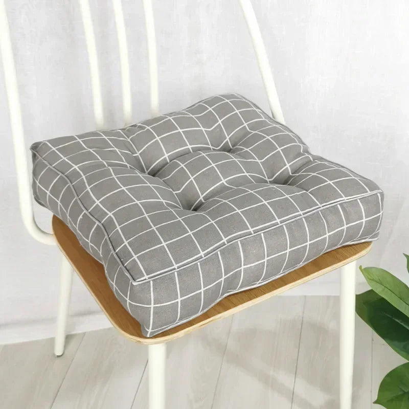 Floor Pillow Soft High Resilience Seat Cushion for Garden Sofa Chair Decor Office Dorm Study Room Chair Pad 부드러운 방석을 두껍게 하다