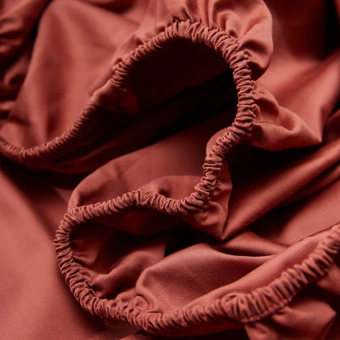 Luxury 800TC Egyptian Cotton Fitted Sheet with Elastic Band High End Mattress Cover for Single Double Queen King Size Bedsheet