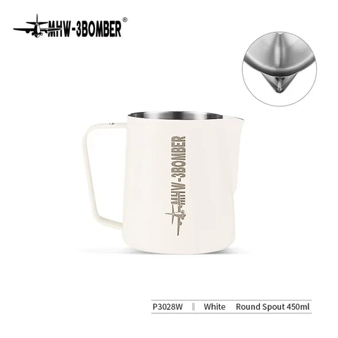 MHW-3BOMBER 3.0 Milk Frothing Pitcher 450/600ml Stainless Steel Steam Milk Pitcher Jug for Espresso Latte Art Coffee Accessories