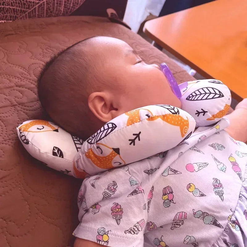 Baby Travel Pillow for Head and Neck, Upgraded Baby Support Pillow, Baby Neck Pillows for Car Seat,Pushchair,Travel