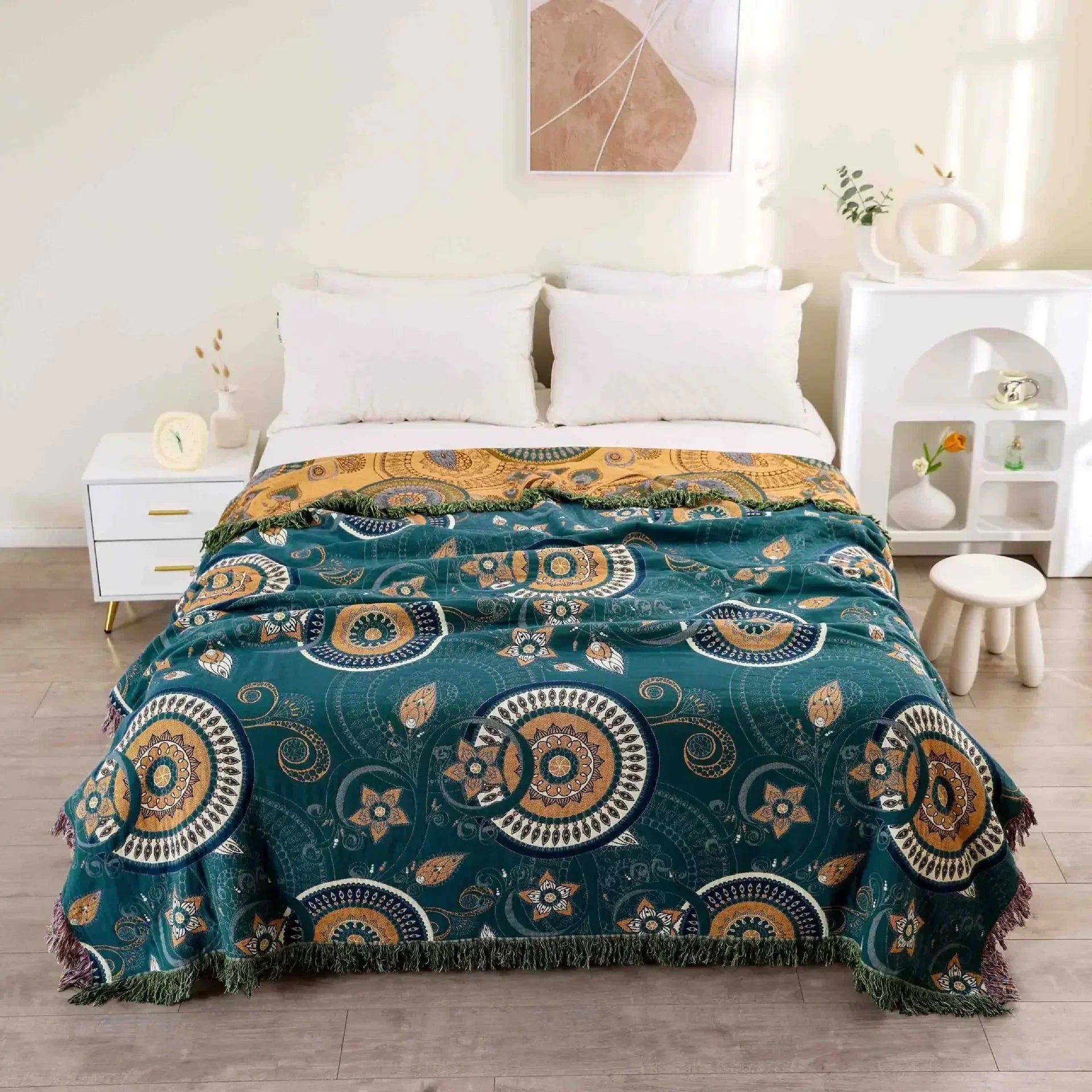 Summer Cotton Blanket And Throws Home Decoration Nap Blanket Bedspread On The Bed Cooling Quilt Large Bed Cover Boho Sofa Towel