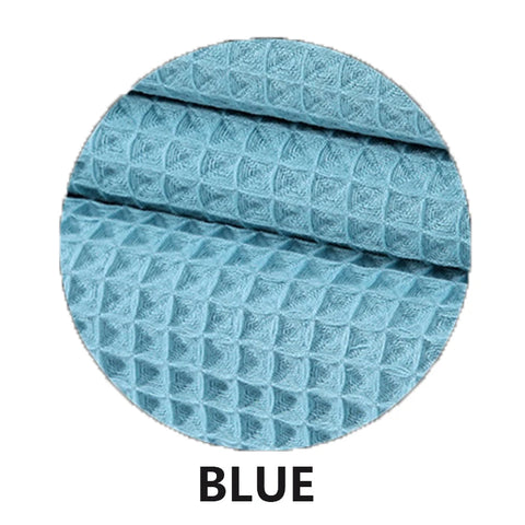 YIANSHU Waffle Towels Set Premium Cotton Bath Towel & Hand Towel Ultra Absorbent Soft Lint Free Quick Dry Lightweight Bath Sheet