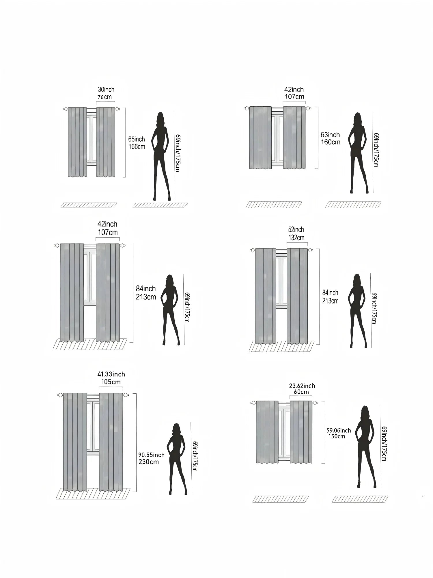 2pcs modern bamboo jacquard design printed curtains, pole bag curtains, home decoration, room decoration