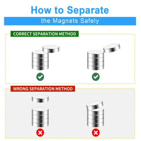 Super Powerful Magnets Strong Disc Magnets for Fridge, Building, Education,DIY, Craft, 4x3 5x2 5x3 6x3 8x2 10x2 10x3