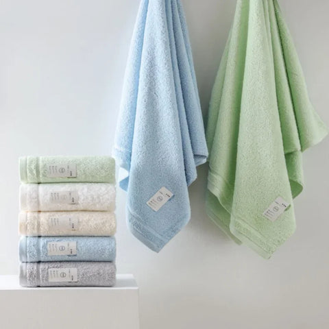 Hollow Yarn Cotton Towel High Quality Absorbent Adult Children Bath Towel Solid Color Soft Bathroom Washcloth