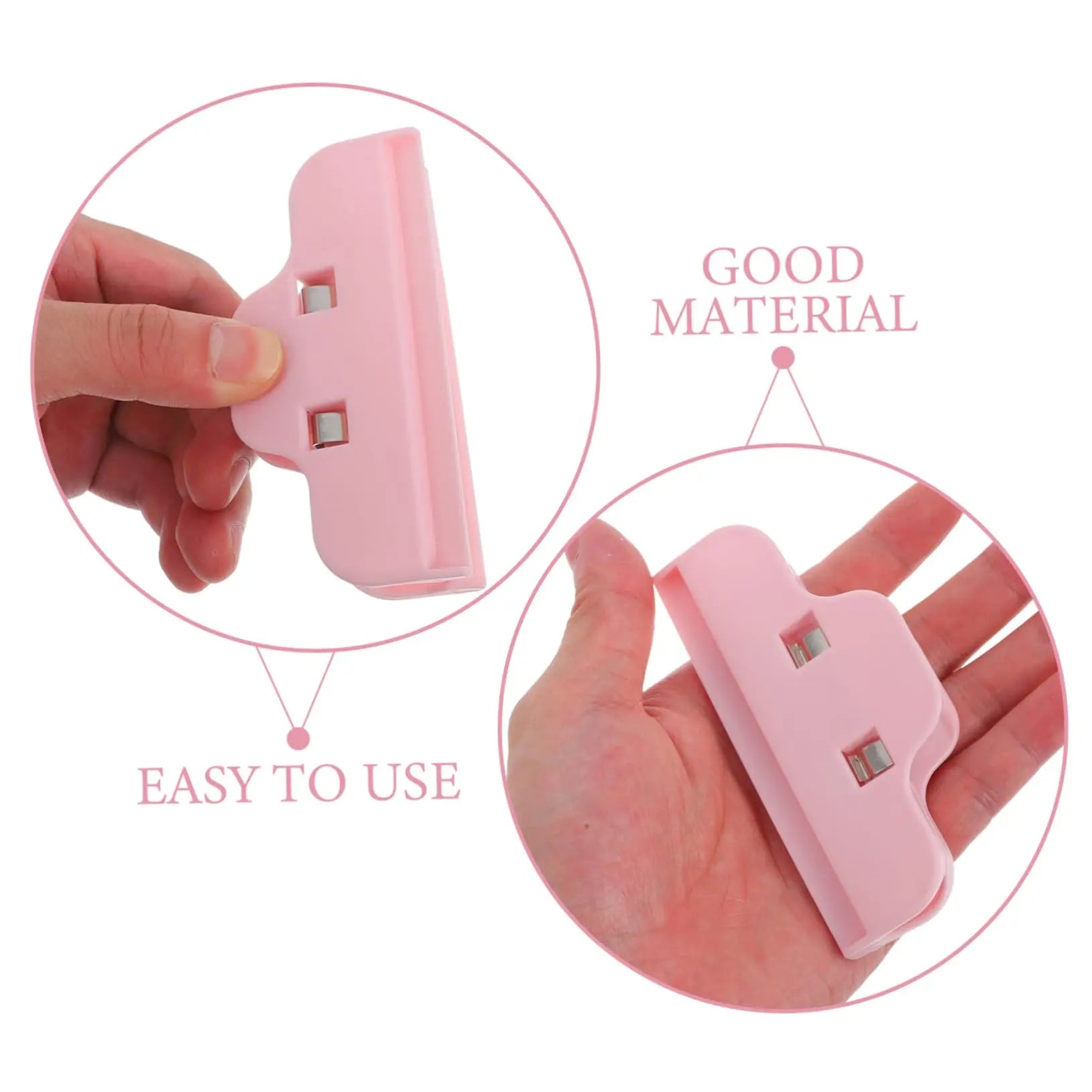 6 Pcs Large Sealing Clamp, Home Kitchen Food Snack Storage Seal Bag Clips, Chip Clips Bag Clips Food Clip