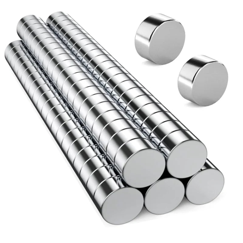 Super Powerful Magnets Disc Magnets for Fridge, DIY, Building, Scientific, Craft, Education, 5x2 8x2 10x2 10x3 12x2 15x2