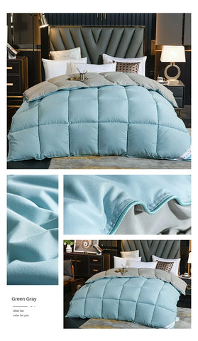 Anti-feather cloth 95 white goose down duvet silent winter quilt warm hotel gift quilt quilt core for home use