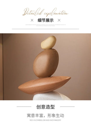 Factory Direct Generation of Light Luxury Art Resin Desktop Ornaments Decorative Living Room Office Wine Cooler TV Cabinet