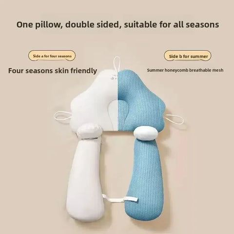 Multi-functional Baby Pillow Newborn Double Sides Soothing Sleeping Nusing Pillow Bed Cushion Baby Bedding Items