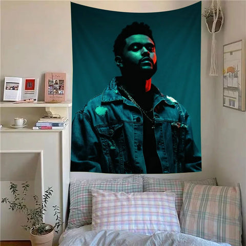 The Weeknd DIY Wall Tapestry Bohemian Wall Tapestries Mandala Home Decor