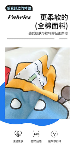 1pc 100%Cotton Bed Sheet for Kids Cartoon Style Car Printed Fitted Sheet with Elastic Band for Boys Pure Cotton Single Bed Cover