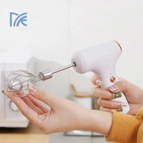 Portable Electric Hand Blender Automatic Egg Beater Food Mixer Cream Milk Foamer Coffee Maker Foam Blender Cake Baking Tool